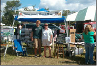 First Vice President Linda Dickerson and previous HPAC Award of Merit recipient Trevor Dickerson represented Henrico at Field Days of the Past in Goochland County.