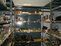 Henrico County historic collections on display.
