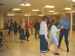 Colonial Dance Club Practice, Henrico County, Virginia.