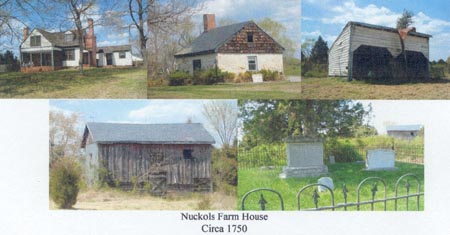 Collage of various pictures of Nuckols Farm, Henrico County, Virginia.