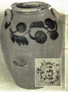 Early Schermerhorn stoneware jar.