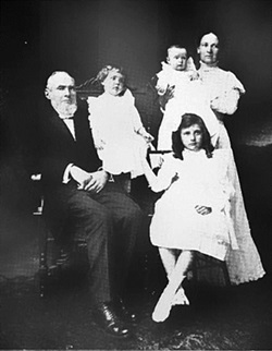 Hawkes family portrait.