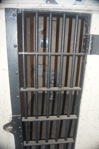 Jail cell.