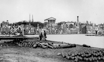 Richmond in ruins.