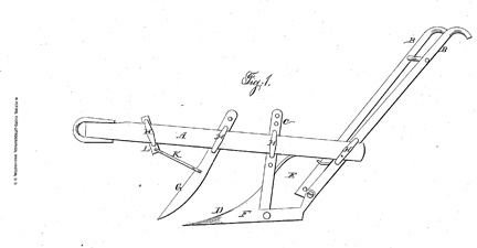George Wyatt sketch in his patent grant.