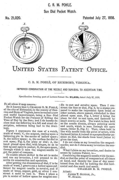 Sundial Patent.