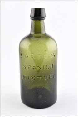 Bottle of Carter's Spanish Mixture.