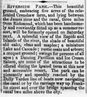 An Article about Riverside Park.