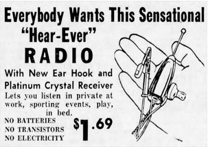 Hear-ever radio ad.
