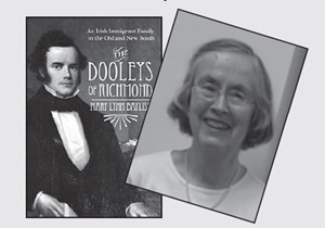 Mary Lynn Bayliss and her book, The Dooleys of Richmond.