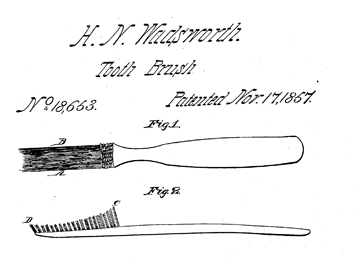 Wadsworth toothbrush patent.