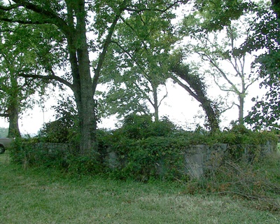 Cocke Cemetery - Side Wall.