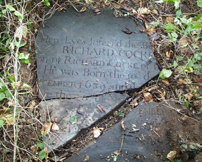 Headstone - Richard Cocke.