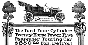 Model T Advertisement.