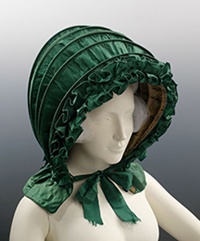 Calash bonnet.