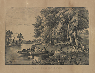 Ferry Lithograph.