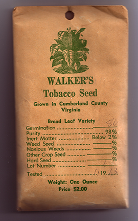 Tobacco Package.