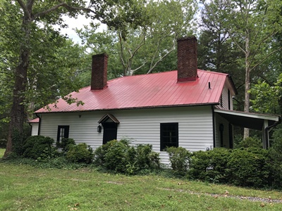 Back of Fussell's Mill. Back of Fussell's Mill.