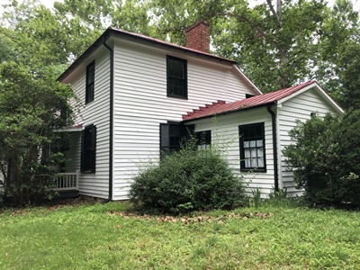 Side of miller's house. Side of miller's house.